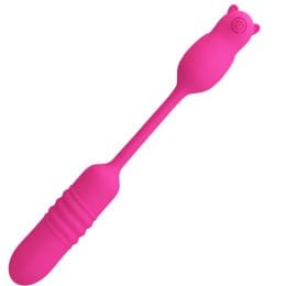 PRETTY LOVE - PINK SILICONE VIBRATING BULLET 2